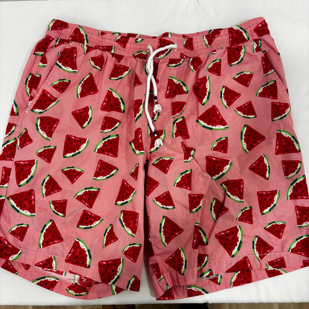 Jogal Watermelon Pattern Short Sleeve & Shorts Set Golf Cruise Mens XL